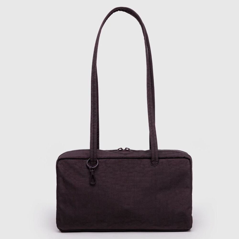 NWT Baggu Regular Nylon Bowler Bag - Chocolate Plum